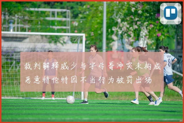裁判解释威少与字母哥冲突未构成恶意特伦特因不当行为被罚出场